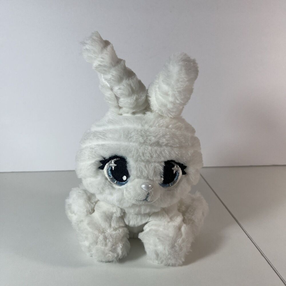 GUND P.Lushes Designer Pets WHITE HEIDI FLUFFSON BUNNY 8" Plush STUFFED ANIMAL
